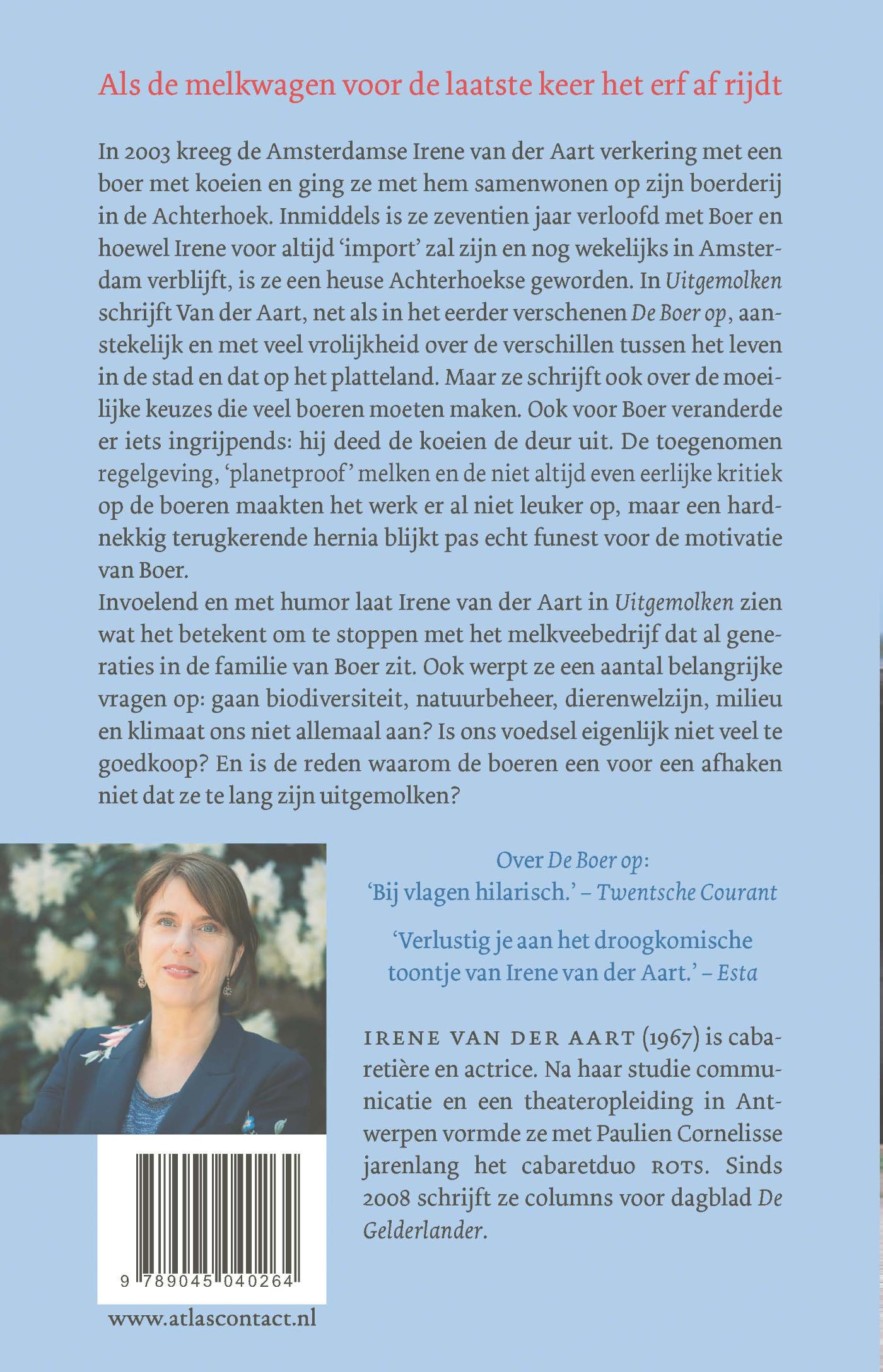 Achterkant van Uitgemolken