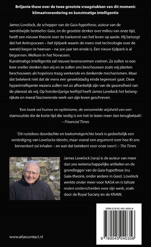 Achterkant van Welkom in het Novaceen