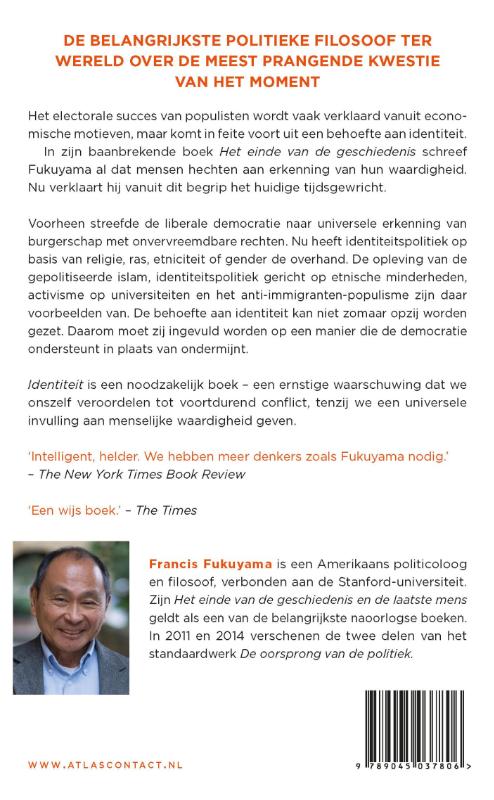 Achterkant van Identiteit