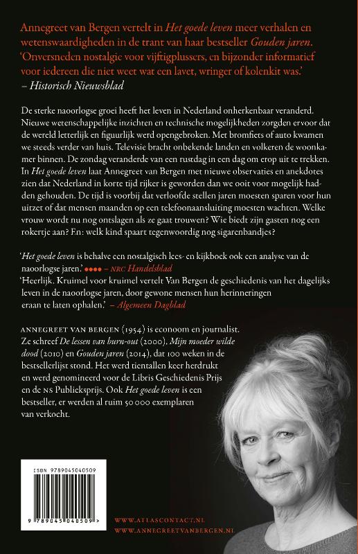 Achterkant van Het goede leven