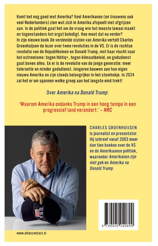 Achterkant van De verdeelde Staten van Amerika