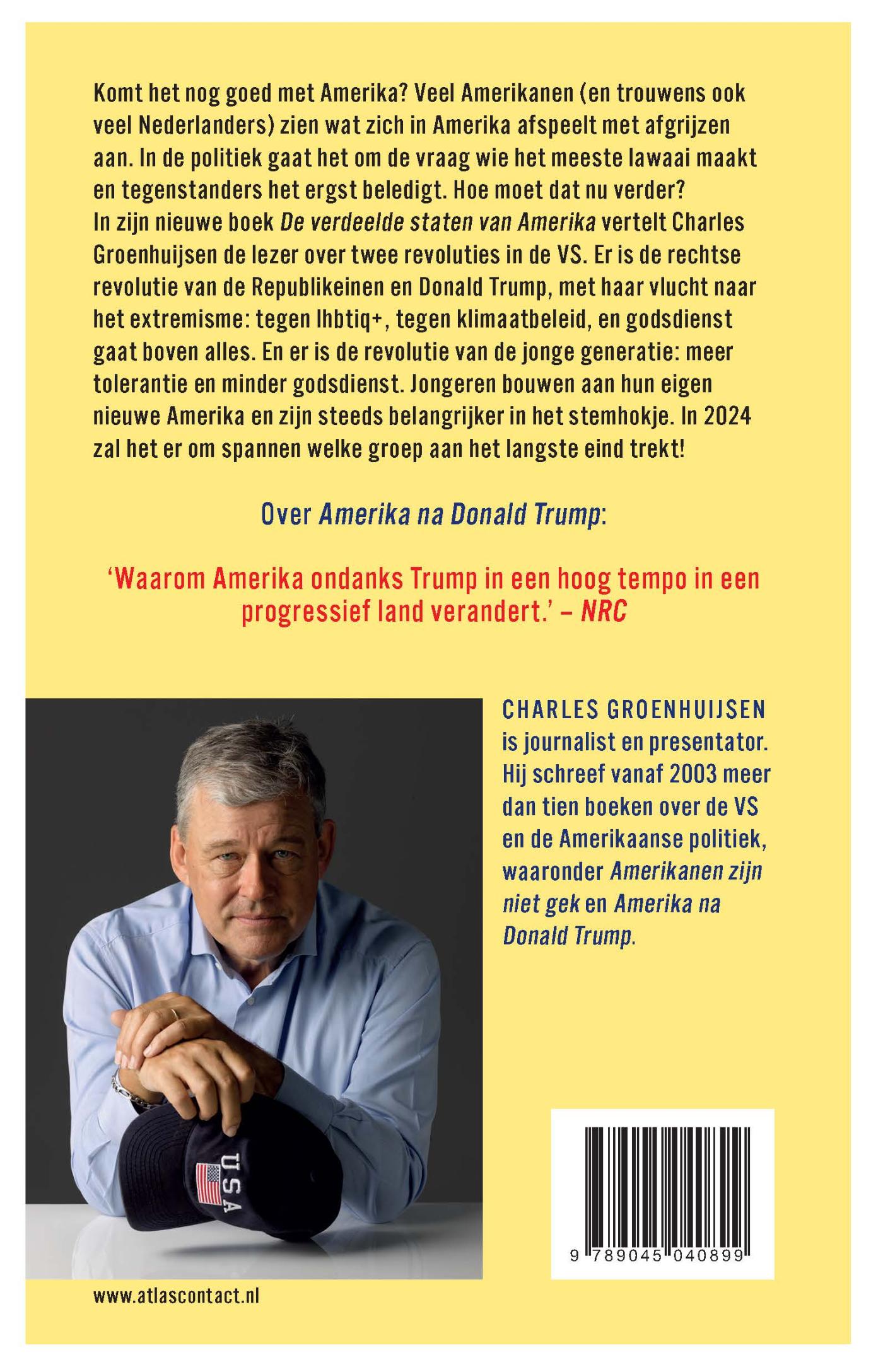 Achterkant van De verdeelde Staten van Amerika