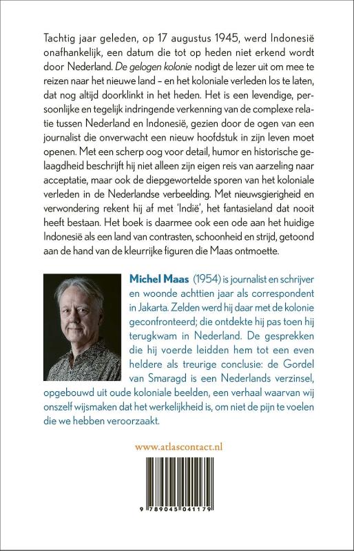 Achterkant van De gelogen kolonie