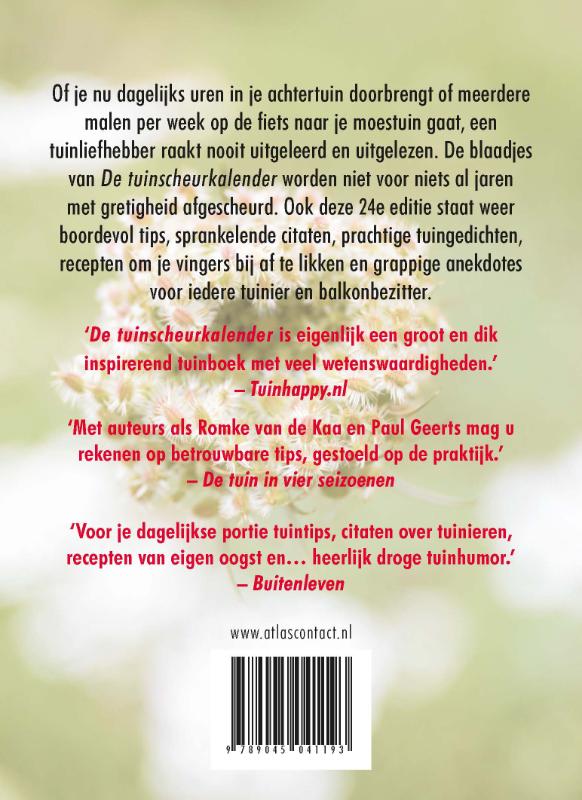 Achterkant van 2021