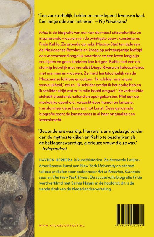Achterkant van Frida