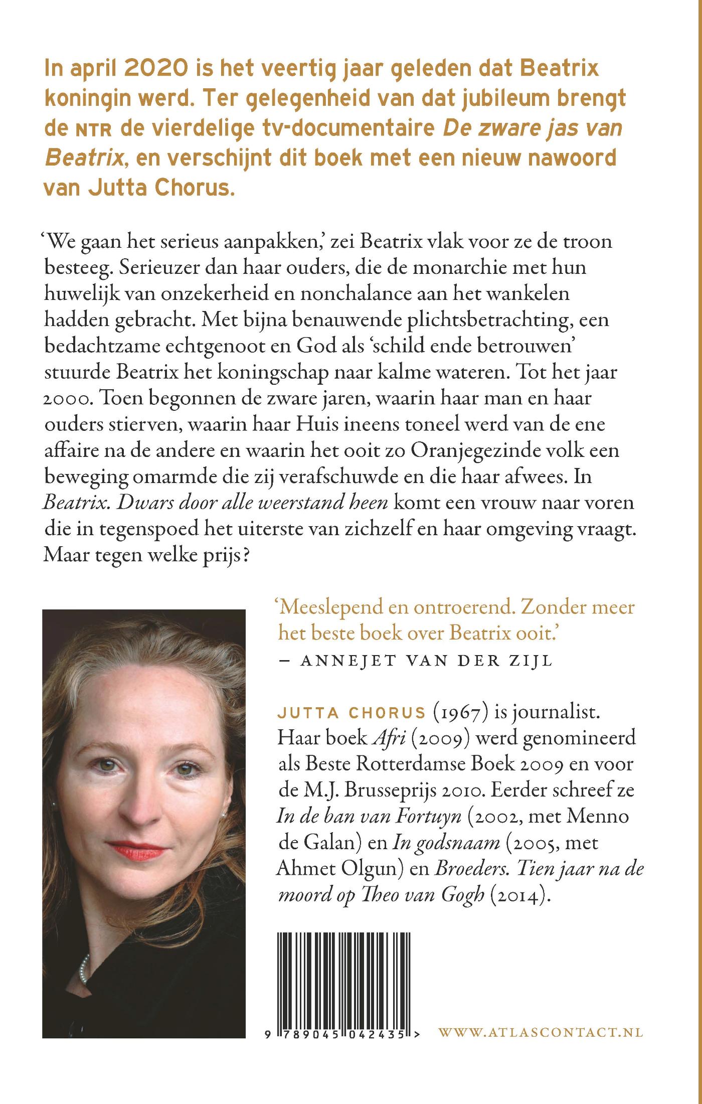 Achterkant van Beatrix