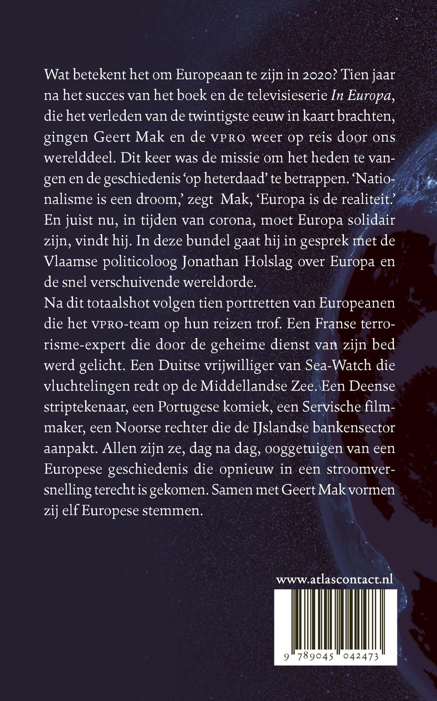 Achterkant van Elf Europese stemmen
