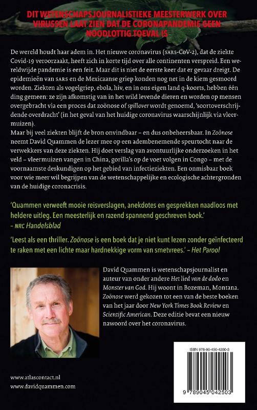 Achterkant van Zoönose