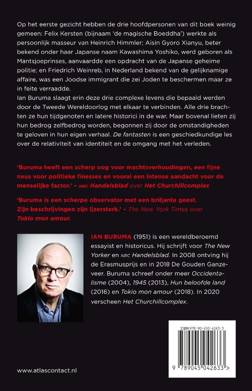 Achterkant van De fantasten