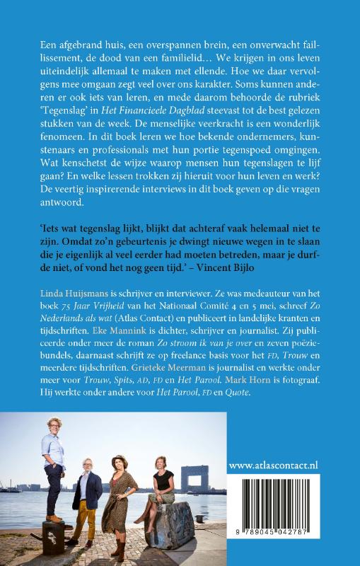 Achterkant van Leven met tegenslag