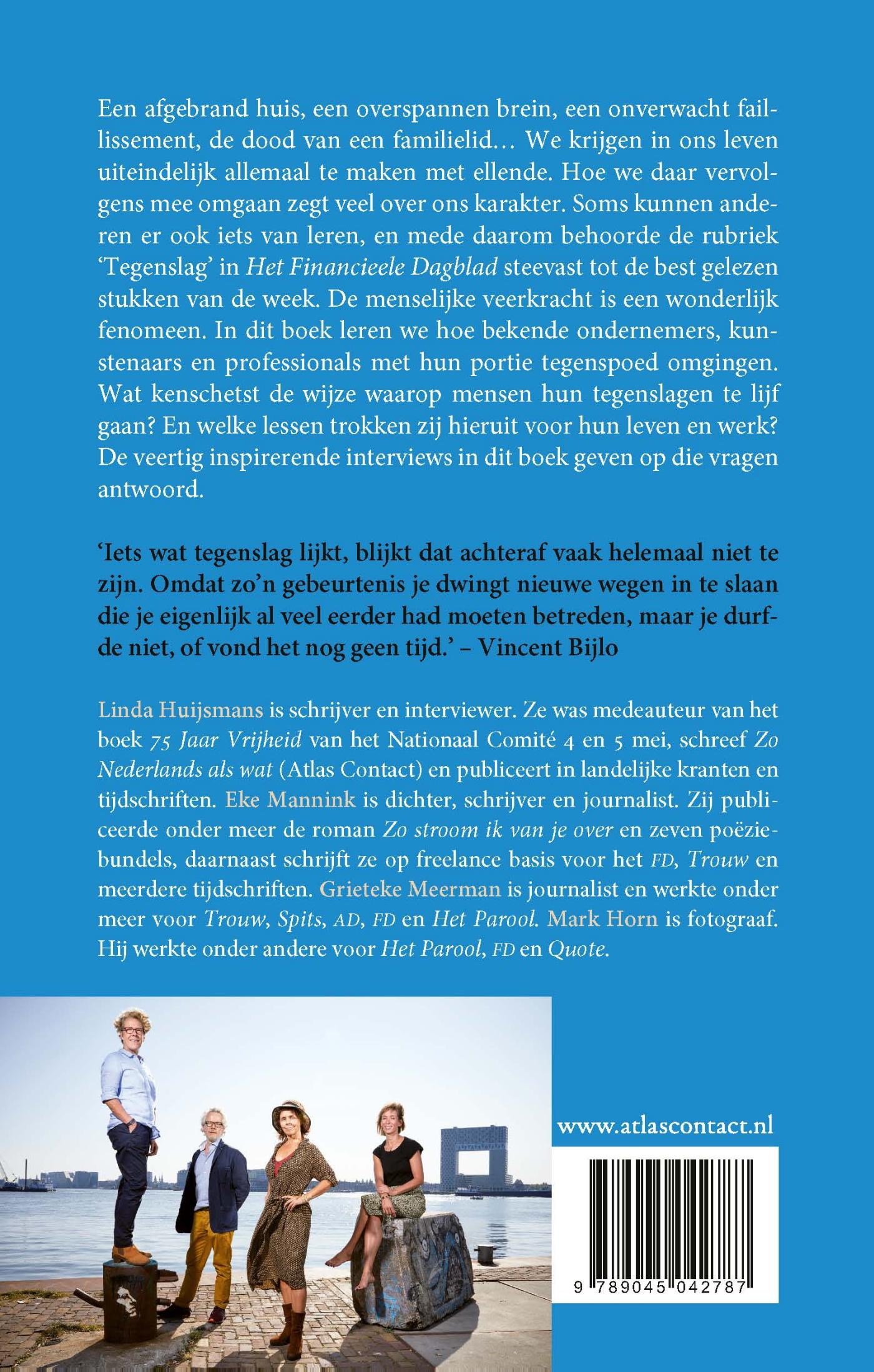 Achterkant van Leven met tegenslag