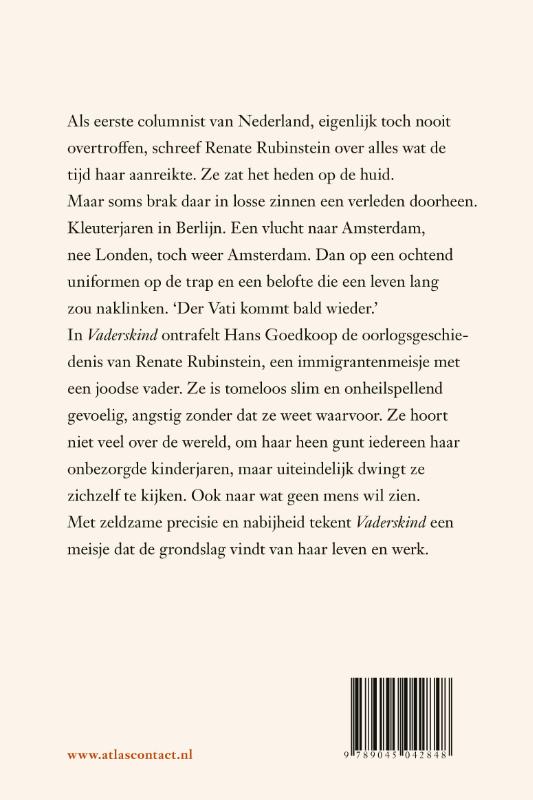 Achterkant van Vaderskind