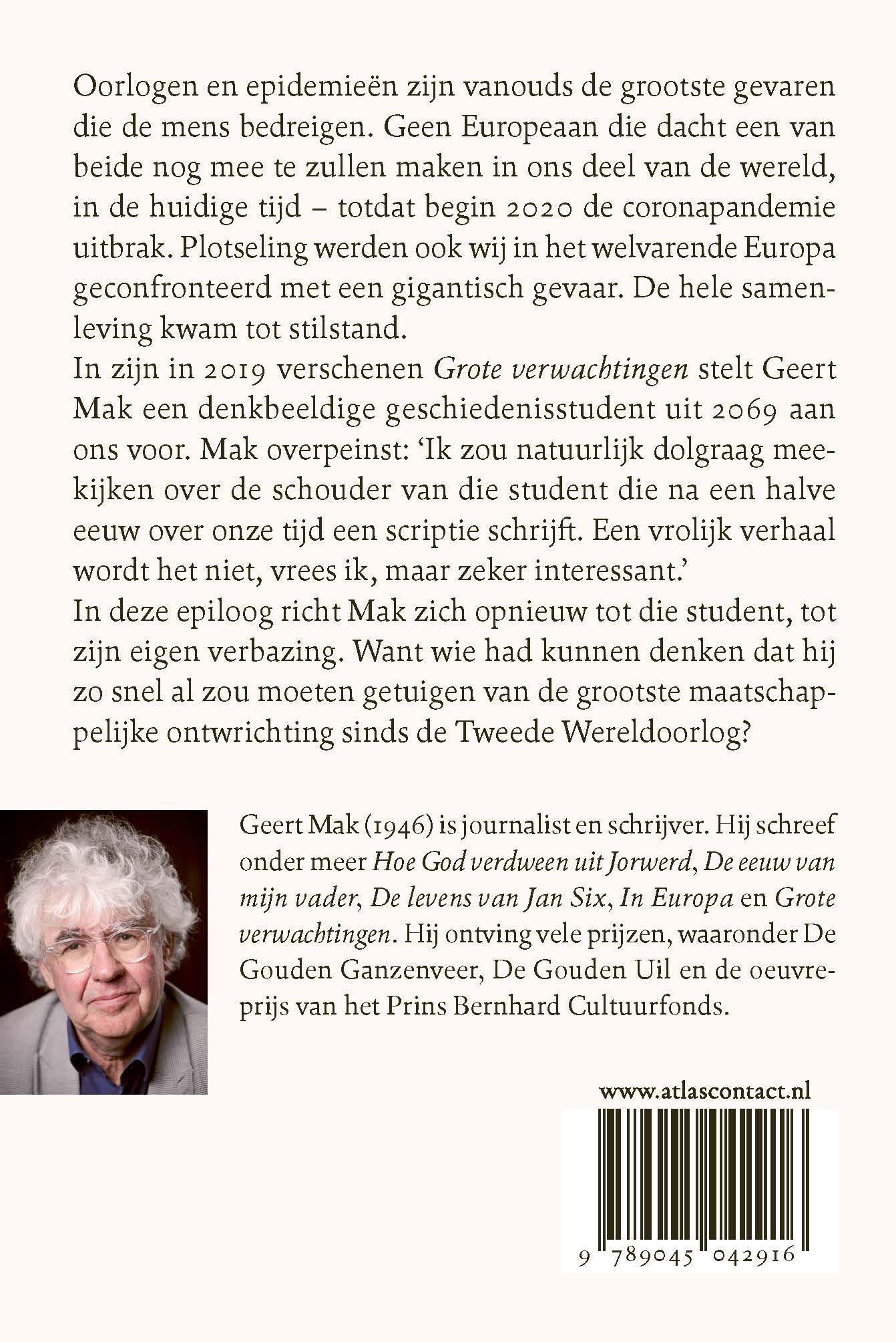 Achterkant van Epiloog bij grote verwachtingen