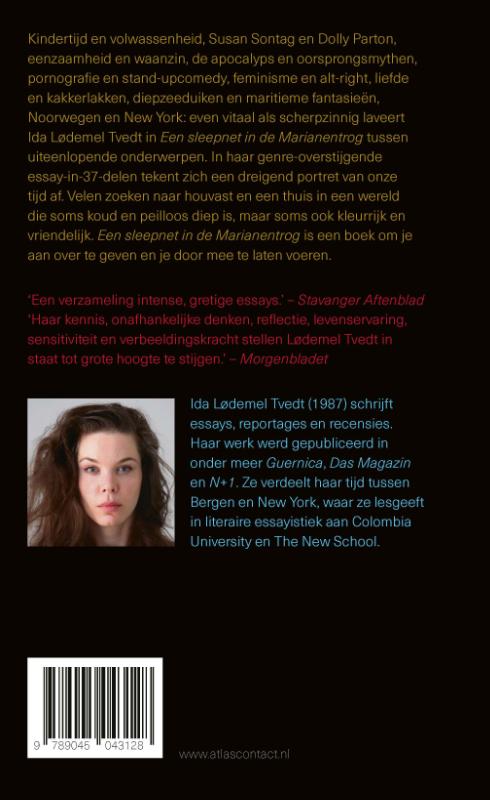 Achterkant van Een sleepnet in de Marianentrog