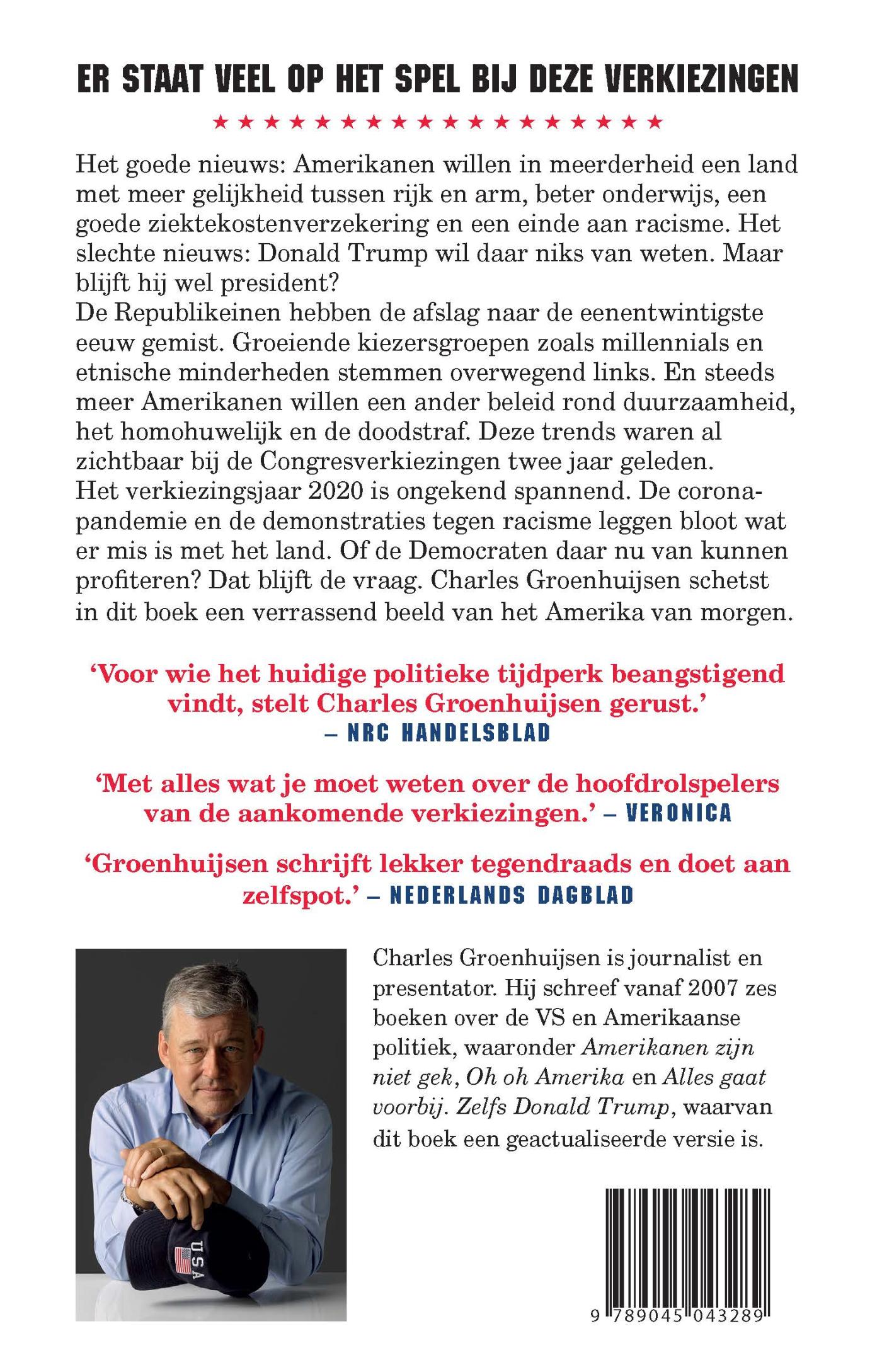 Achterkant van Amerika na Donald Trump