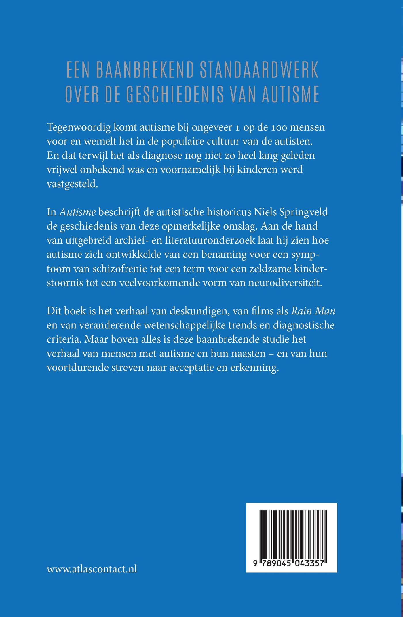 Achterkant van Autisme