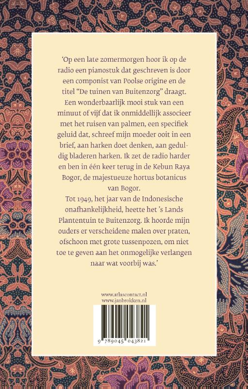 Achterkant van De tuinen van Buitenzorg