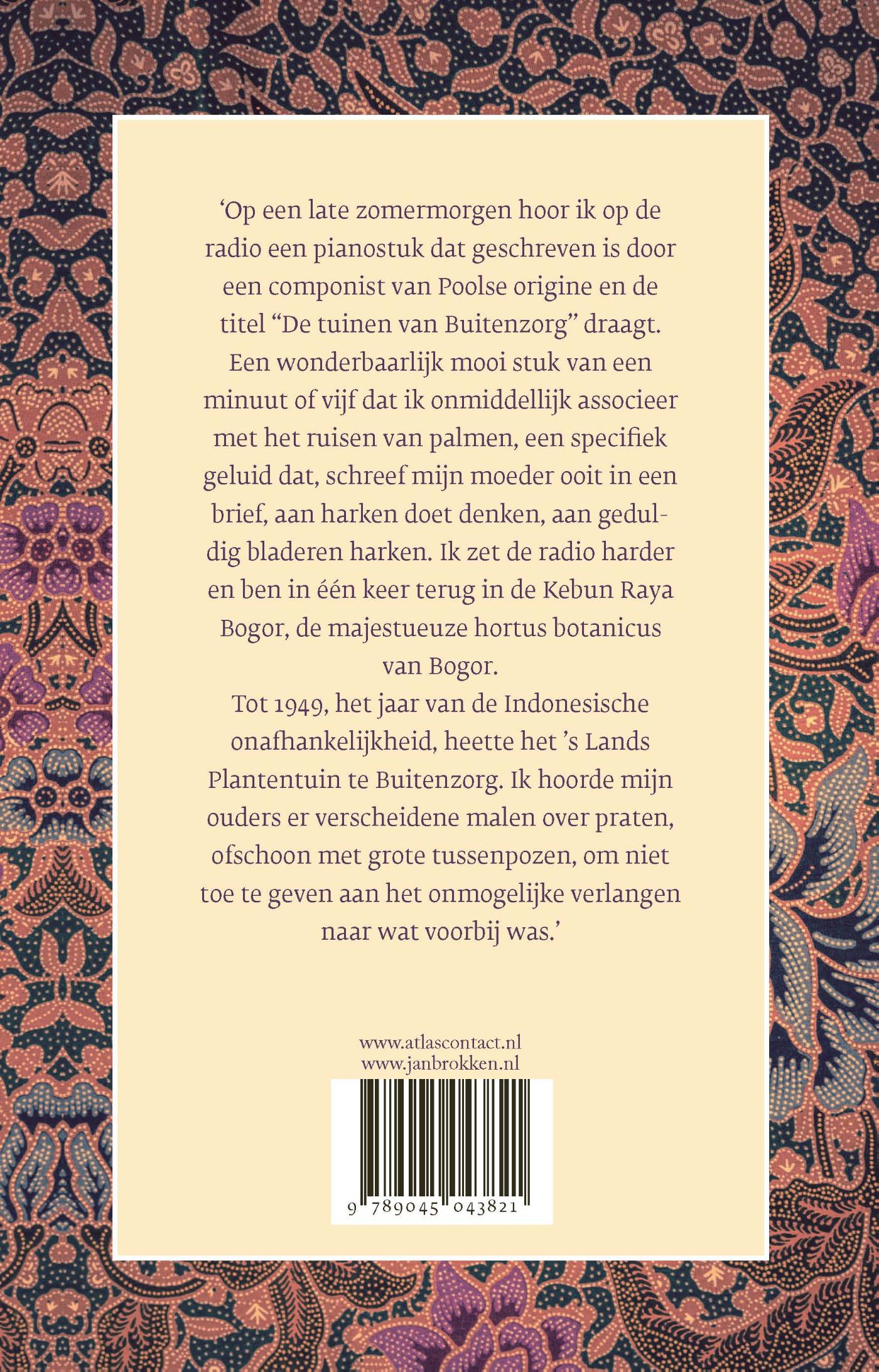 Achterkant van De tuinen van Buitenzorg