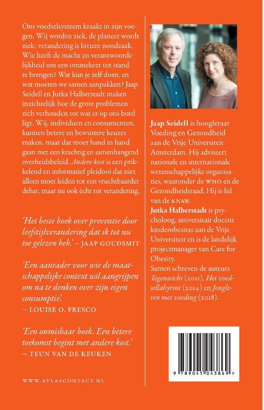 Achterkant van Andere kost