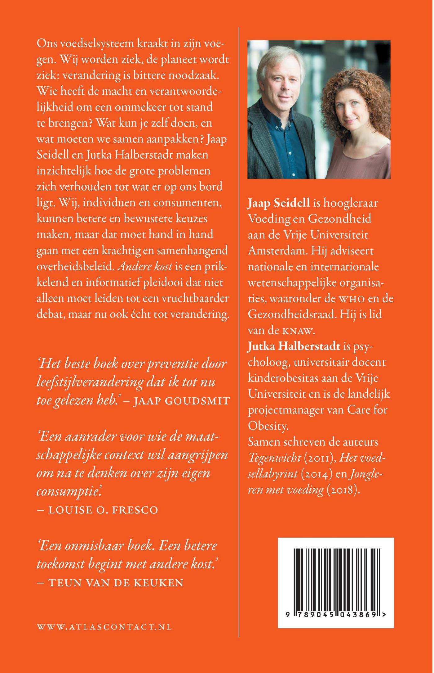 Achterkant van Andere kost
