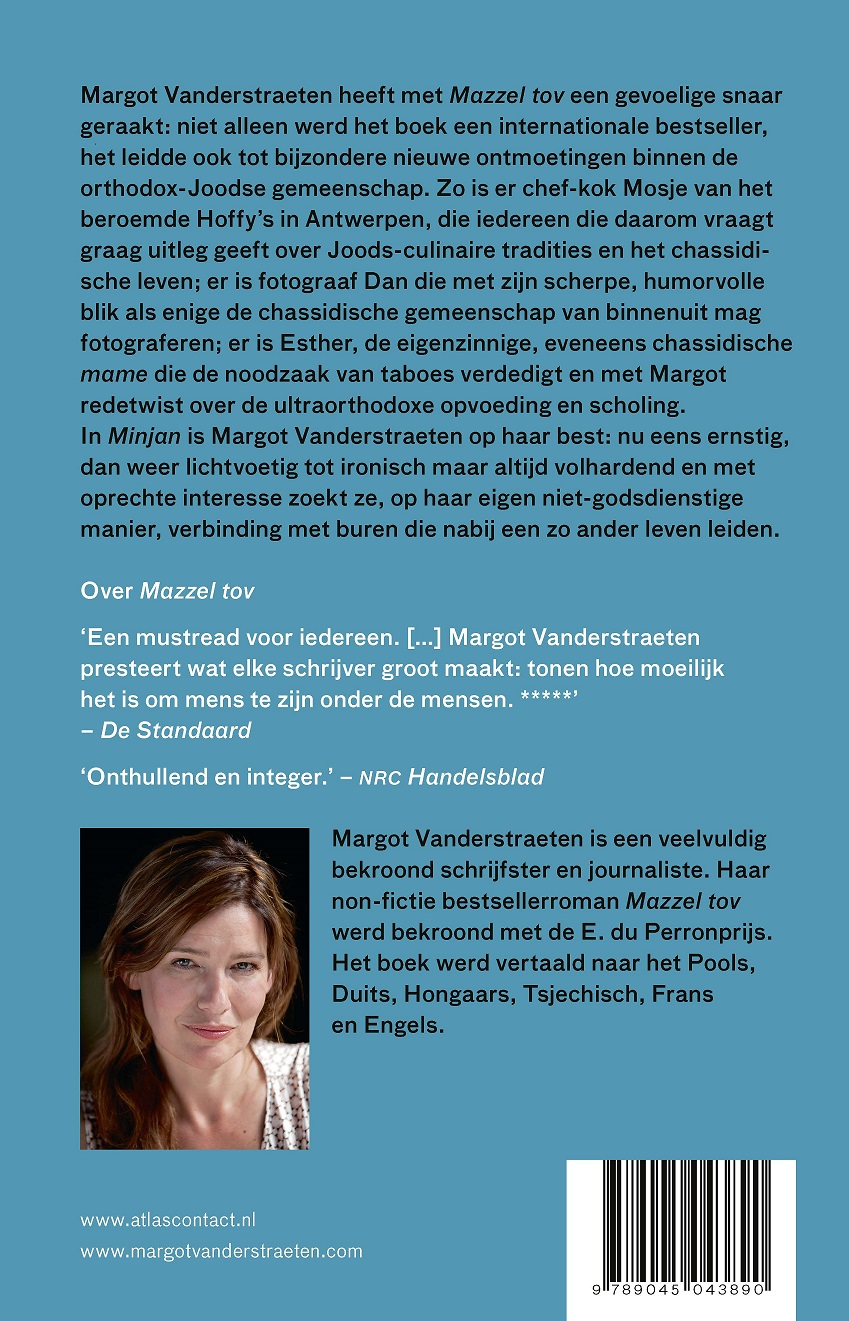 Achterkant van Minjan
