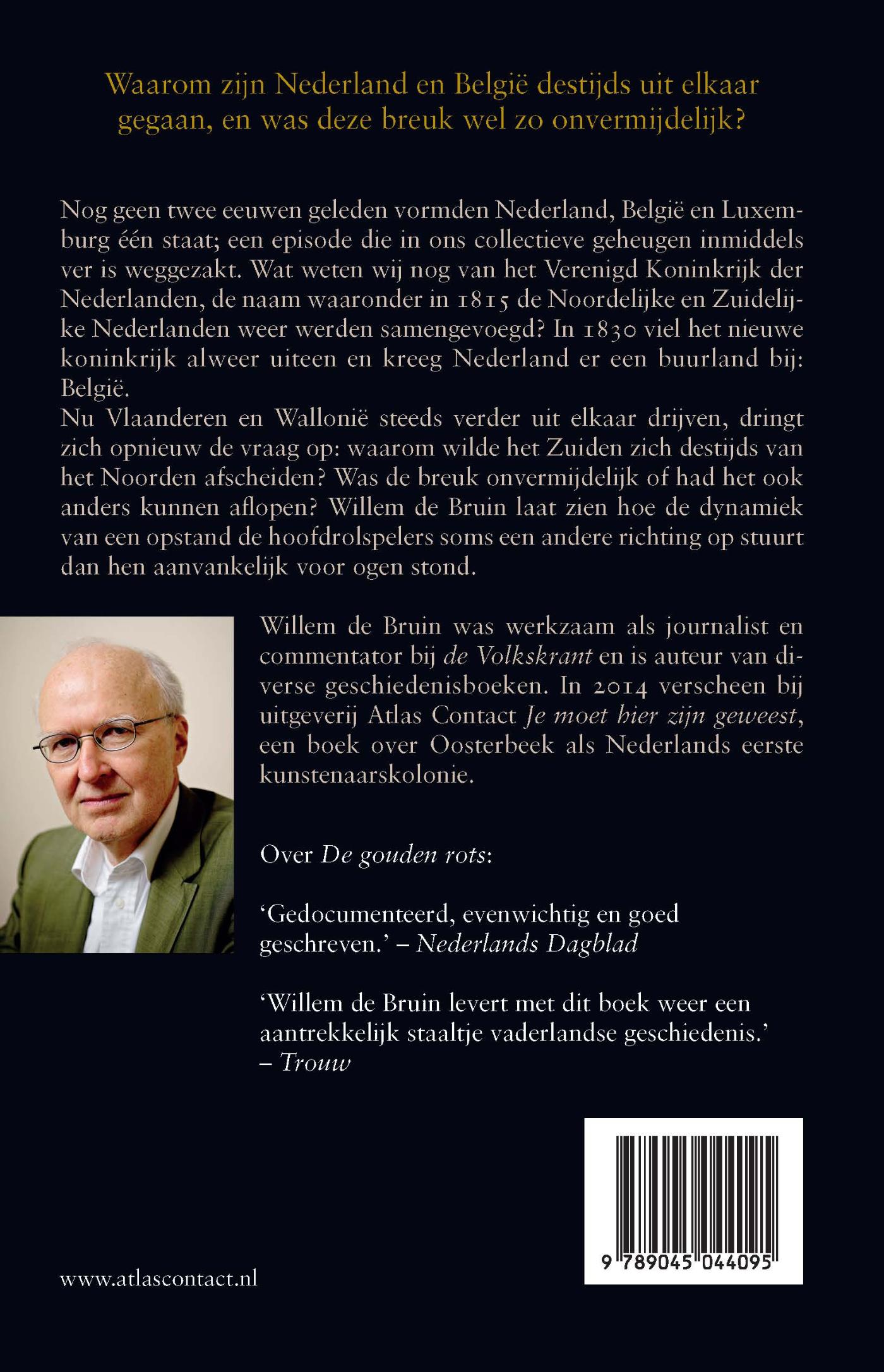 Achterkant van De scheiding die niemand wilde