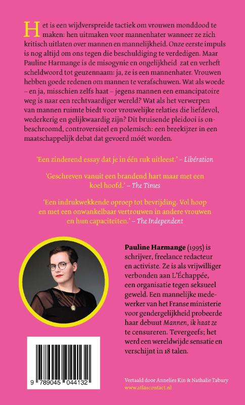 Achterkant van Mannen, ik haat ze