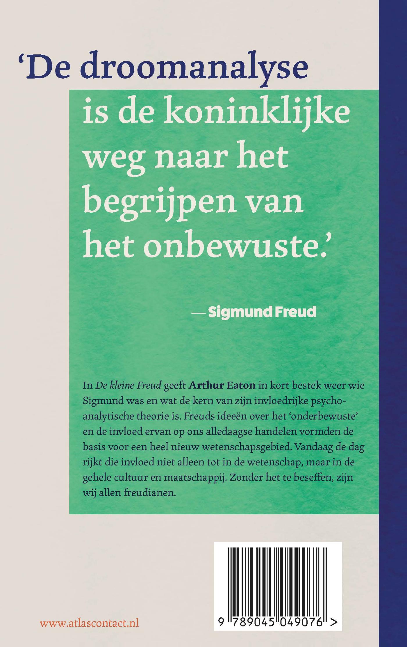 Achterkant van De kleine Freud