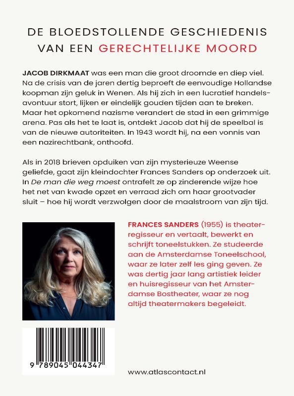 Achterkant van De man die weg moest