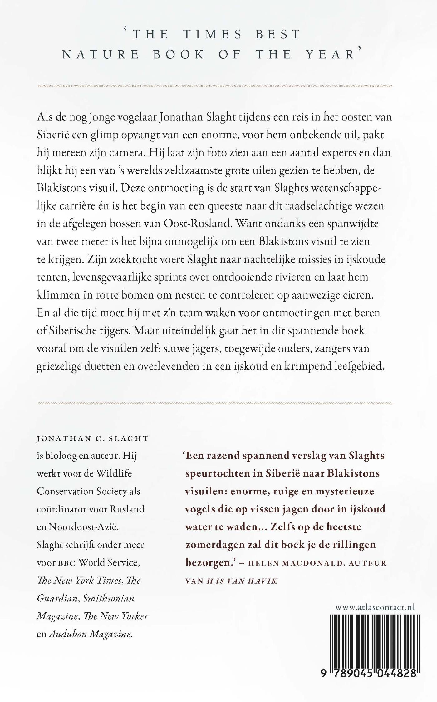 Achterkant van Uilen van het eeuwige ijs