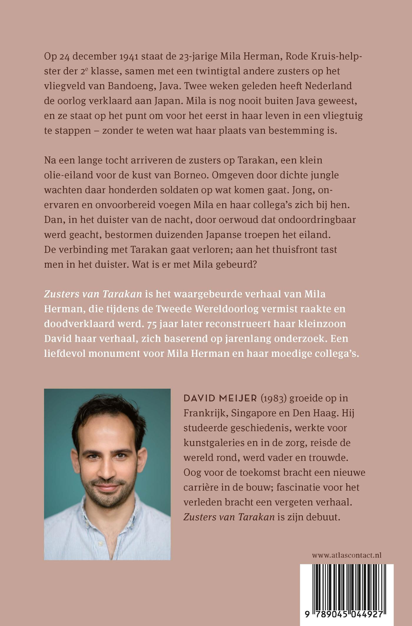 Achterkant van Zusters van Tarakan