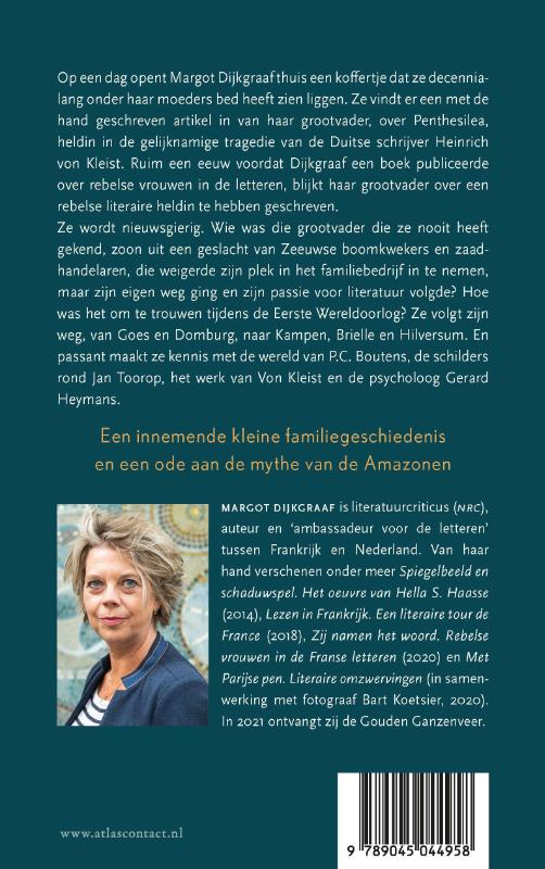 Achterkant van In de voetsporen van mijn grootvader