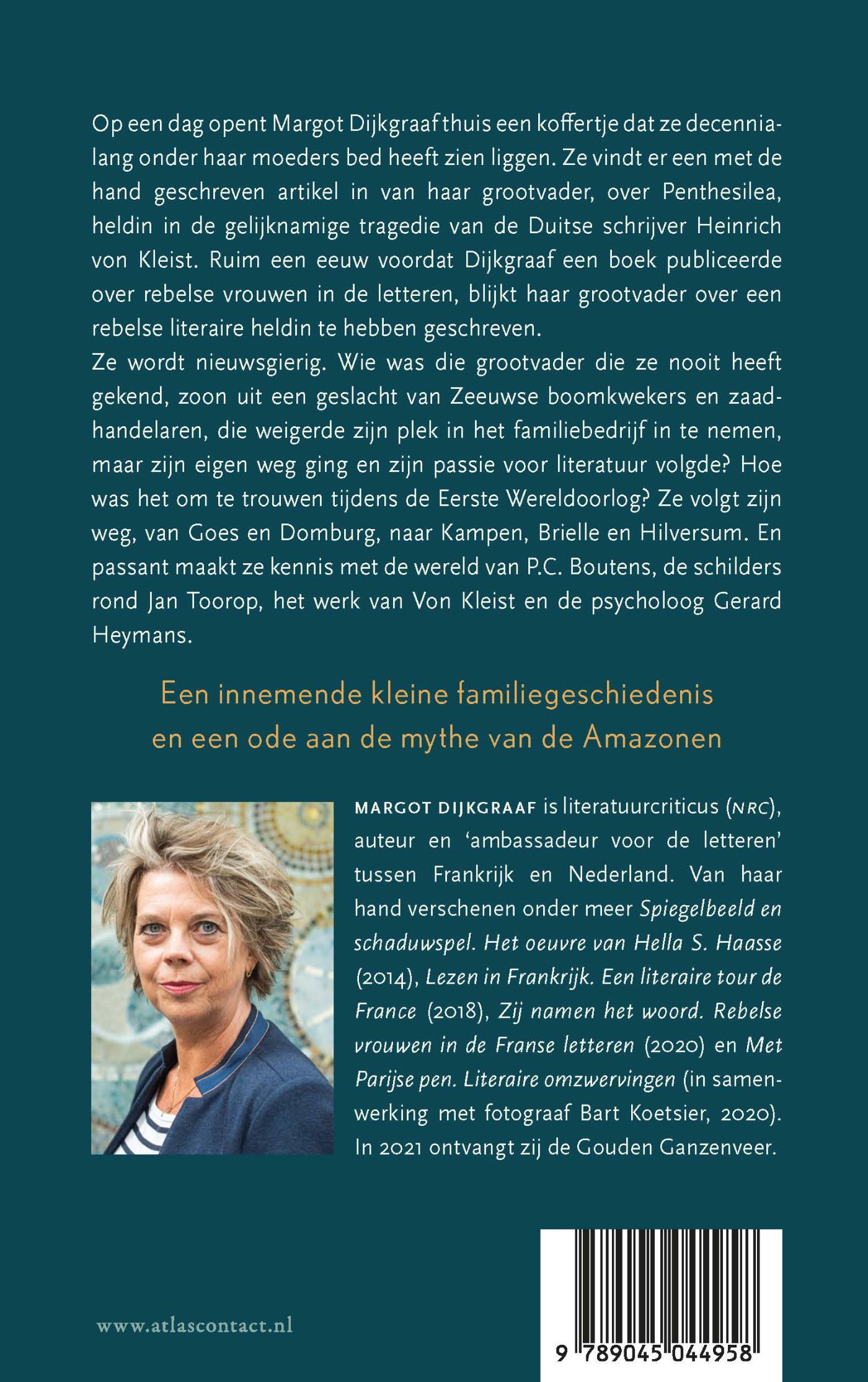Achterkant van In de voetsporen van mijn grootvader