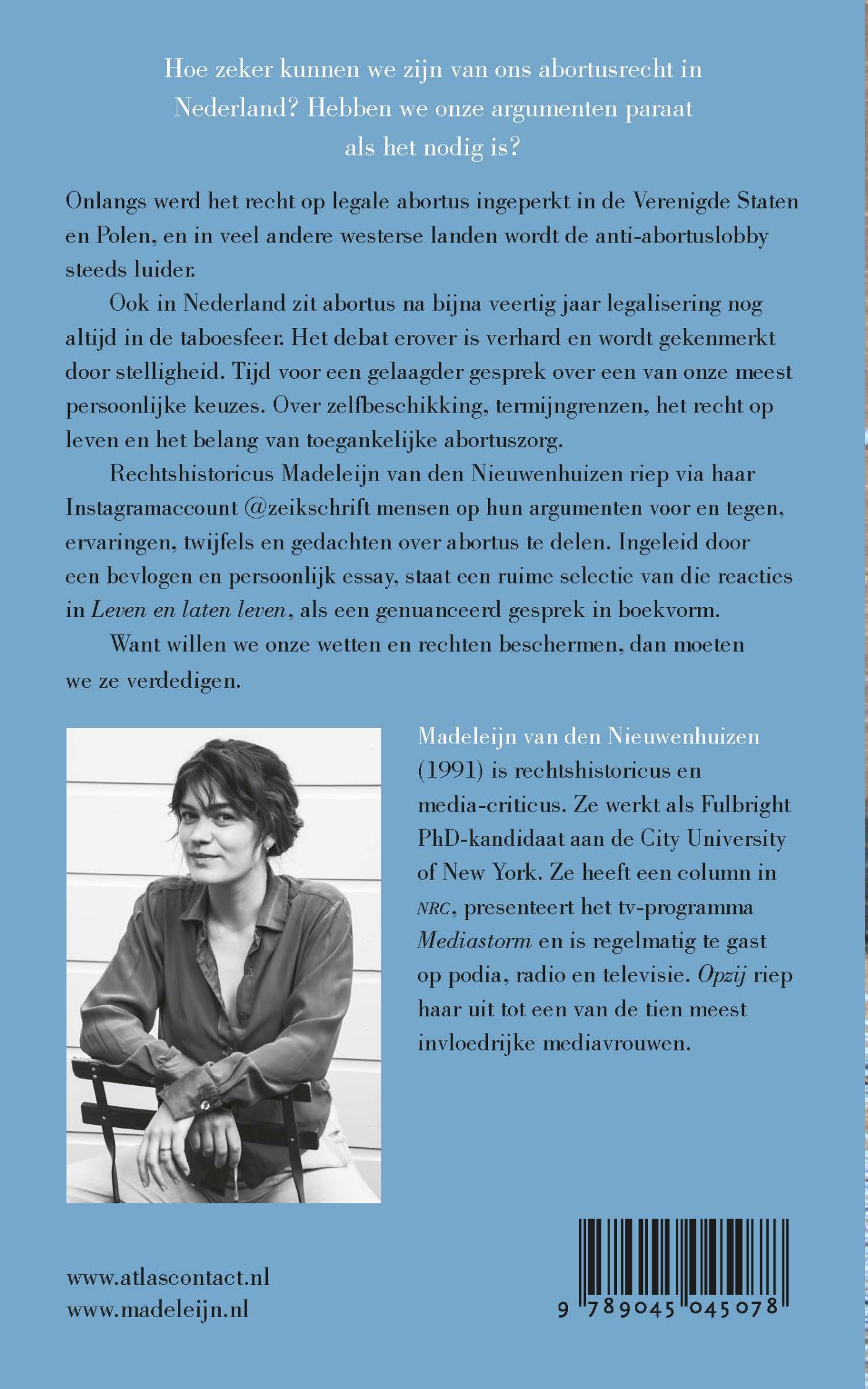 Achterkant van Leven en laten leven