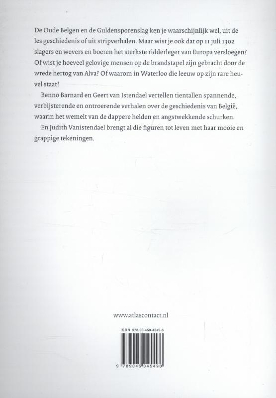 Achterkant van Een geschiedenis van België voor intelligente kinderen (en hun ouders)