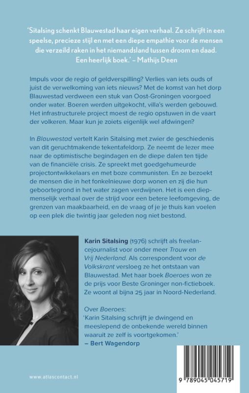Achterkant van Blauwestad