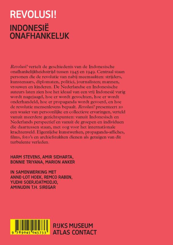 Achterkant van Revolusi!
