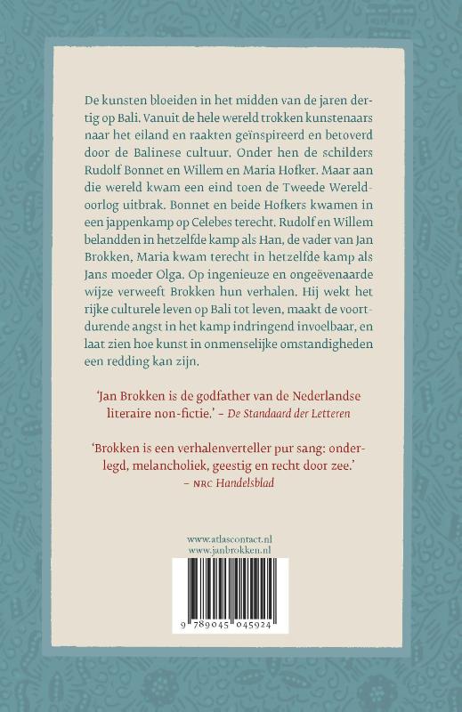 Achterkant van De kampschilders