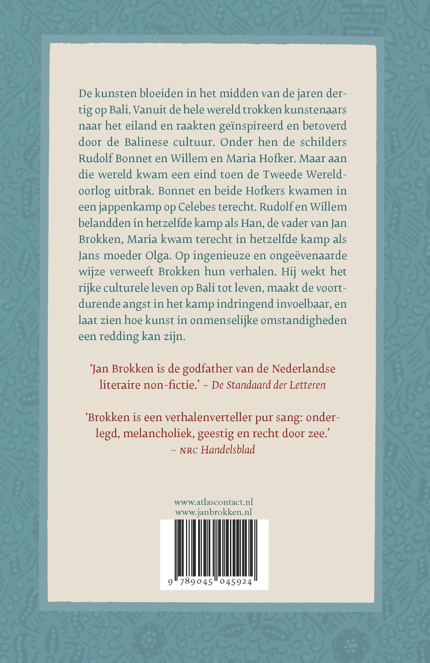 Achterkant van De kampschilders