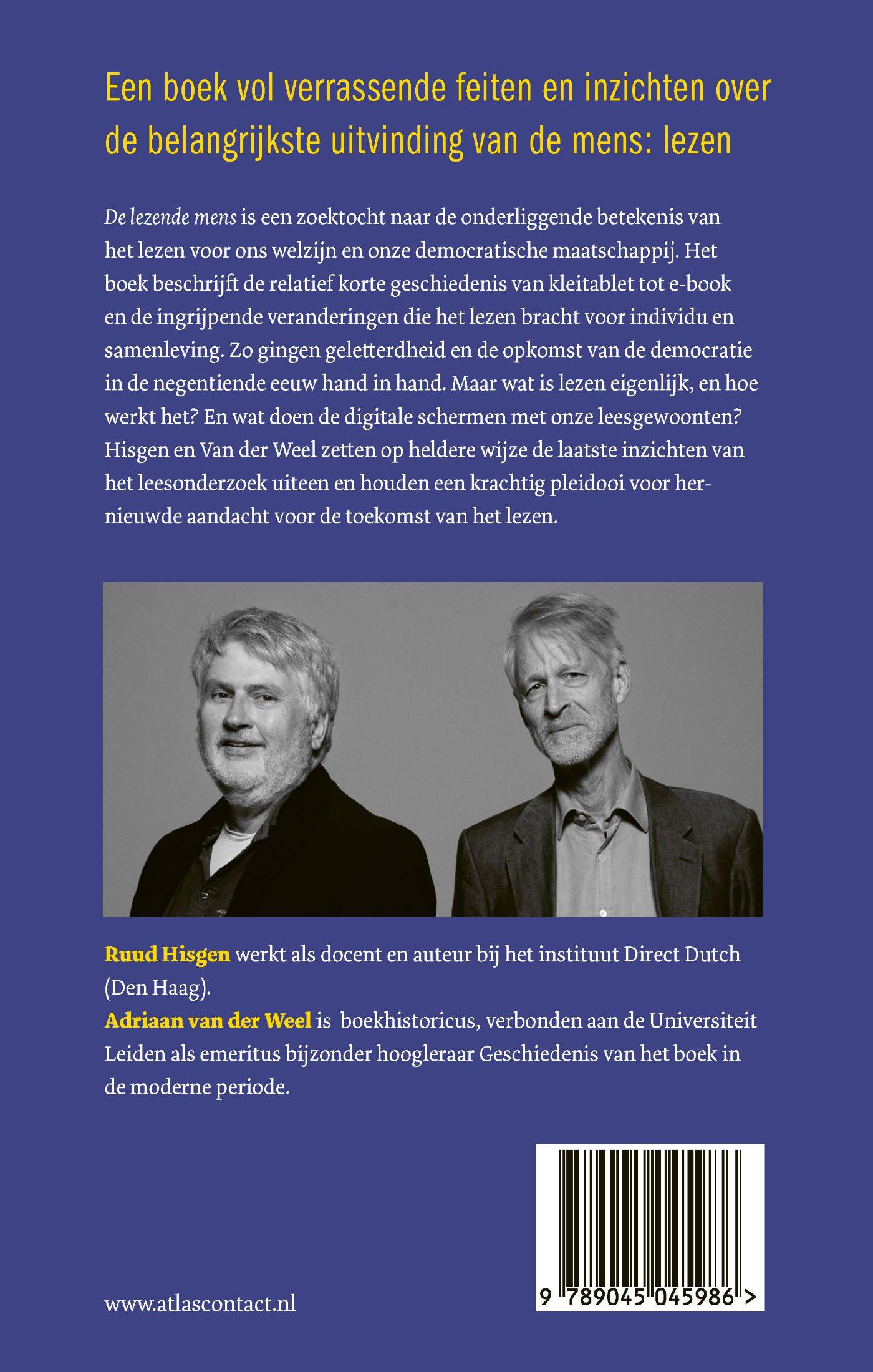 Achterkant van De lezende mens