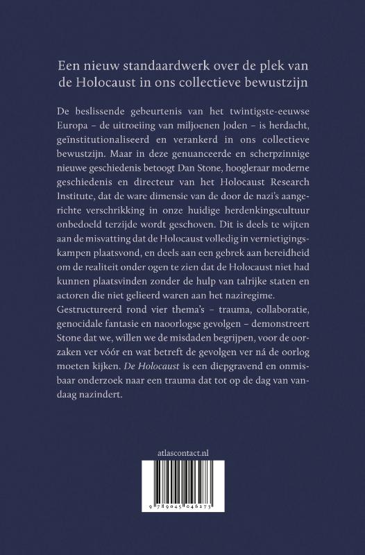 Achterkant van De Holocaust