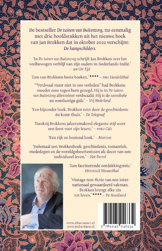 Achterkant van De tuinen van Buitenzorg