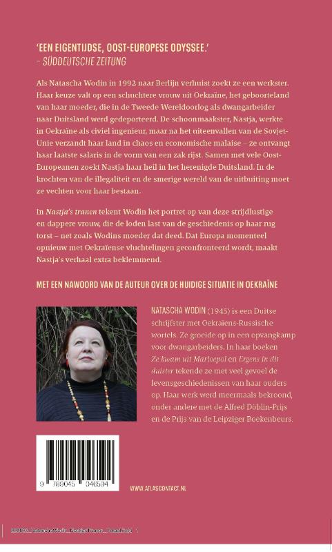 Achterkant van Nastja's tranen