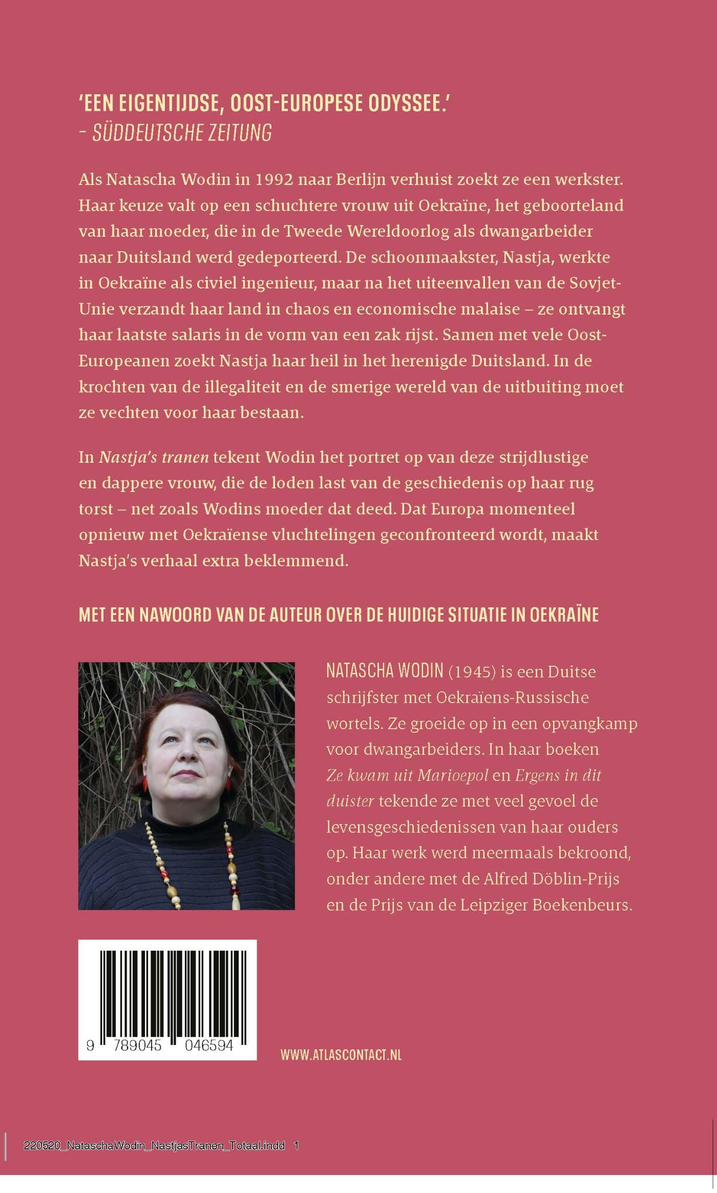Achterkant van Nastja's tranen