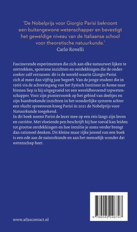Achterkant van Het wonder van complexe systemen