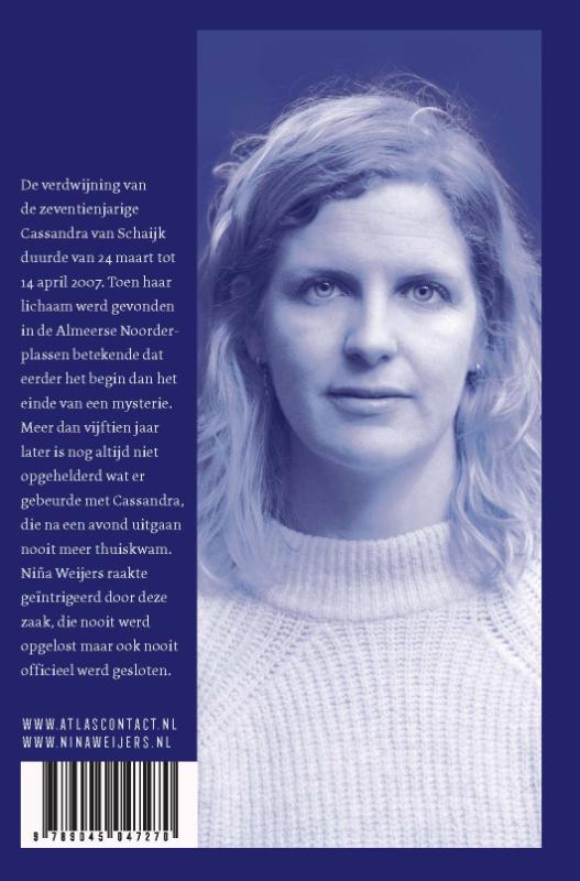 Achterkant van Cassandra