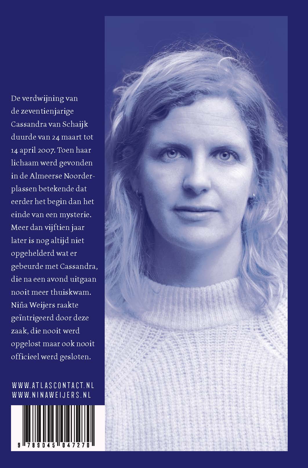 Achterkant van Cassandra
