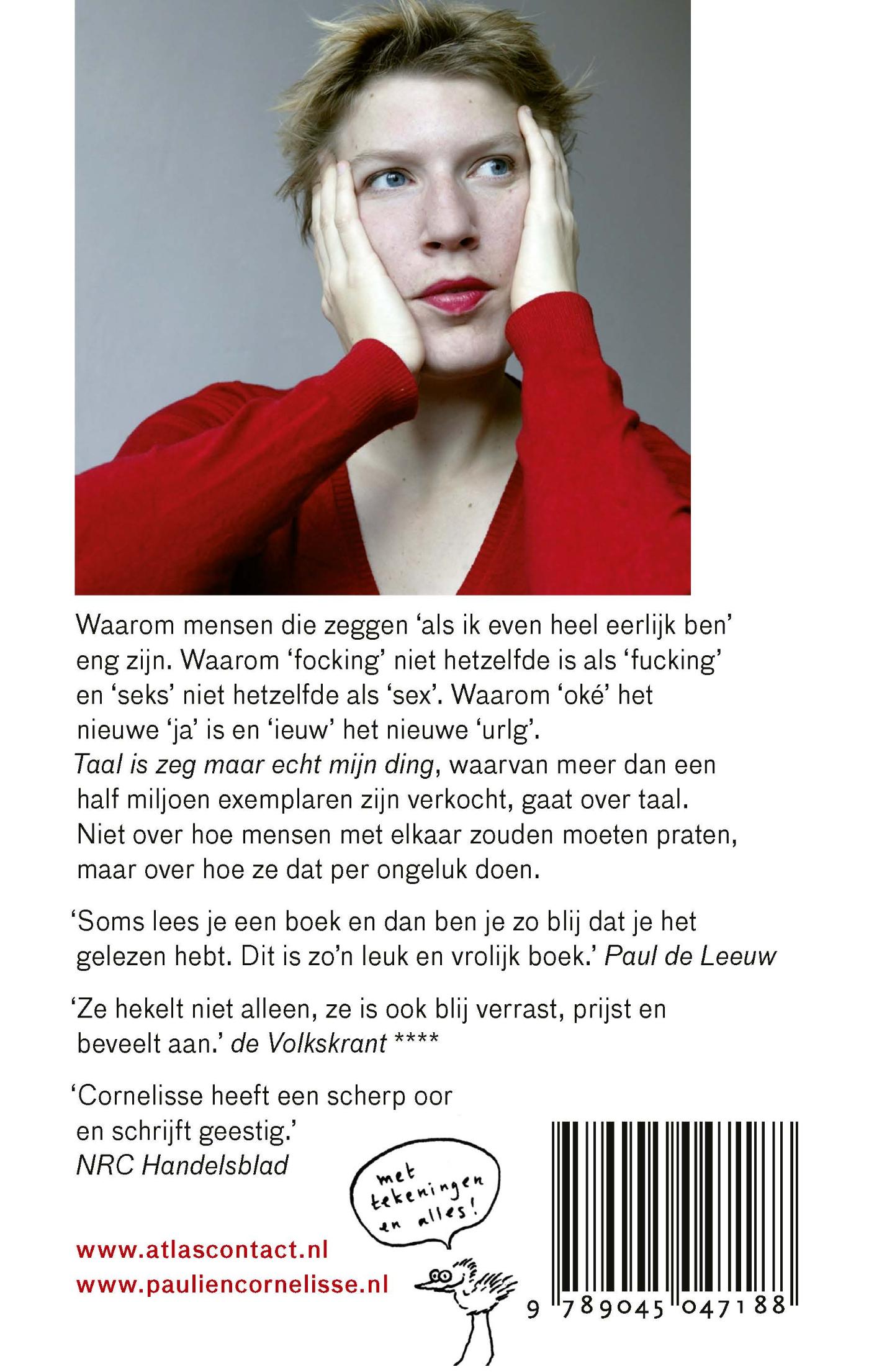 Achterkant van Taal is zeg maar echt mijn ding