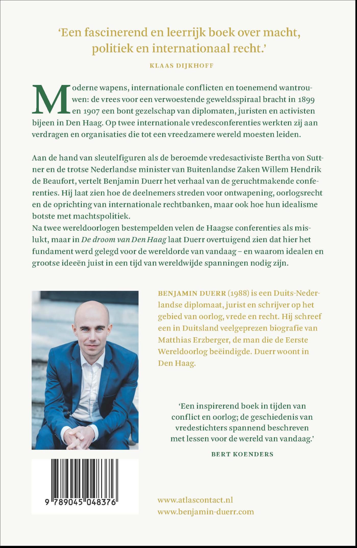 Achterkant van De droom van Den Haag