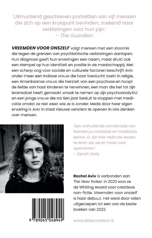 Achterkant van Vreemden voor onszelf